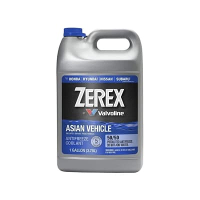 ZEREX ASIAN VEHICLE 50/50 VALVOLINE 1GL1