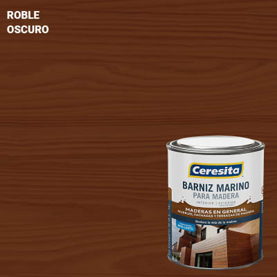 BARNIZ MARINO ROBLE OSCURO 1/4GL1