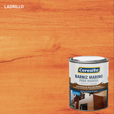BARNIZ MARINO LADRILLO CERESITA 1/4GL1