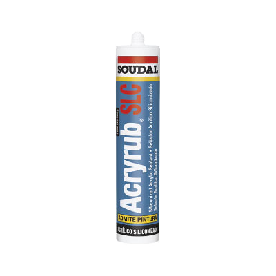 SELLADOR ACRILICO SILICONIZADO BLANCO TUBO AZUL 300 ML1