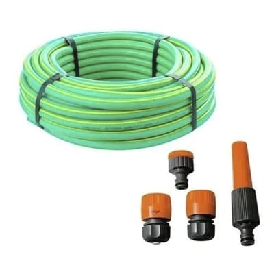 MANGUERA PARA RIEGO 15MT+SET DE ACOPLES ECO 181101