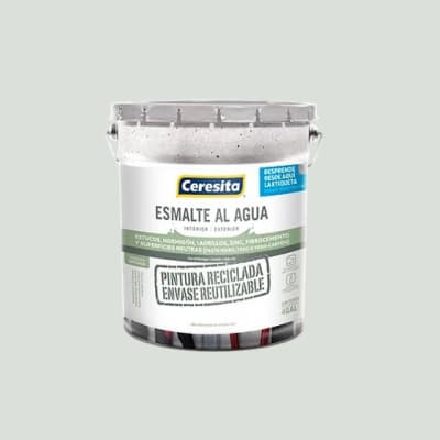 ESMALTE AL AGUA RECICLADO BLANCO INVIERNO 4GL1