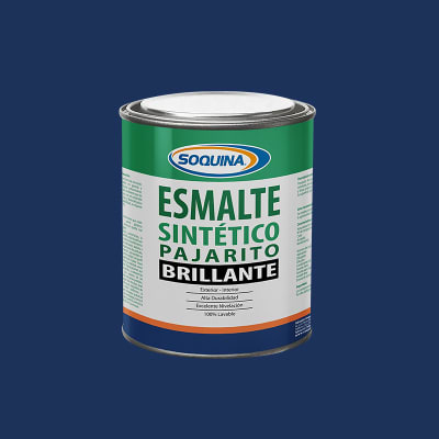 ESMALTE SINTETICO PAJARITO AZUL PACIFICO 1/4GL1