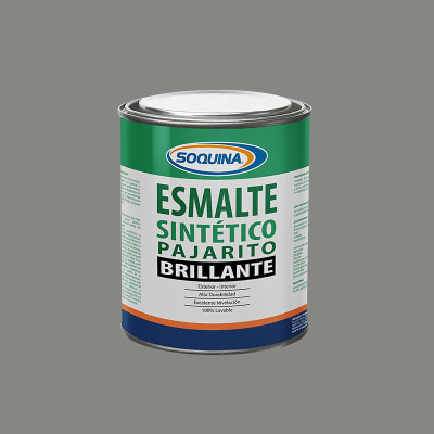 ESMALTE SINTETICO PAJARITO GRIS PERLA 1/4GL1