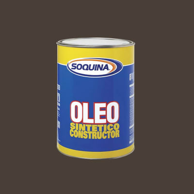 OLEO SINTETICO CONSTRUCCION CAFE MORO LT1