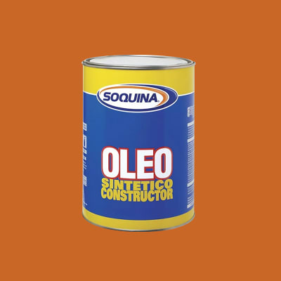 OLEO SINTETICO CONSTRUCTOR NARANJA 1/4GL1