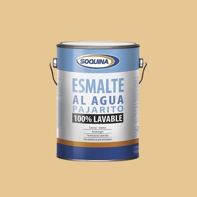 ESMALTE AL AGUA PAJARITO DURAZNO GL1