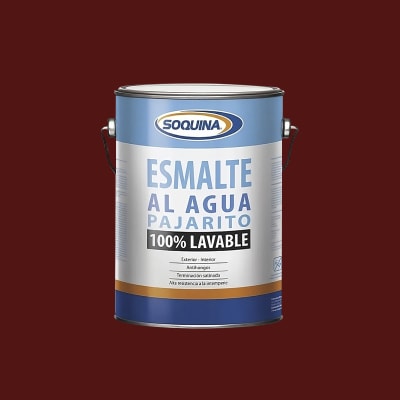 ESMALTE AL AGUA PAJARITO ROJO COLONIAL1