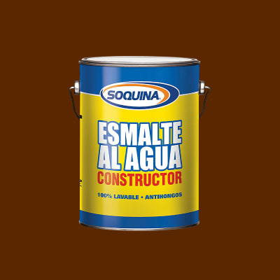 ESMALTE AL AGUA CONSTRUCTOR ROJO COLON GL1