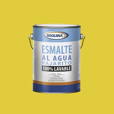 ESMALTE AL AGUA PAJARITO VERDE LIMA 1GL1