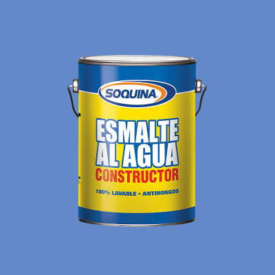 ESMALTE AL AGUA CONSTRUCTOR AZUL ELECTRICO GL1
