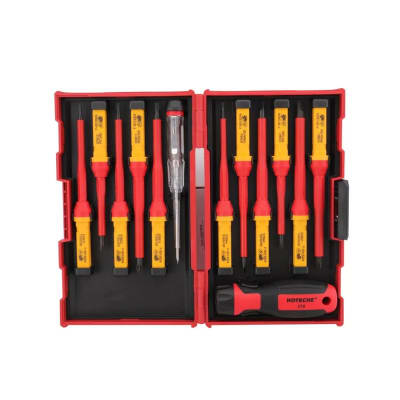 JUEGO DE DESTORNILLADOR PARA ELECTRICISTA 13PCS HOTECHE 910B 2441131