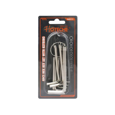JG D/LLAVE EXAGONAL 8PCS HOTECHE 910A 260111 2601111