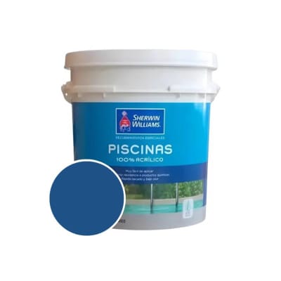 PINTURA ESP PISCINA ACRILICO AZUL (GALON) SHERWIN WILLIANS1