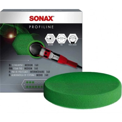 PAD PULIDO VERDE 160 SONAX1