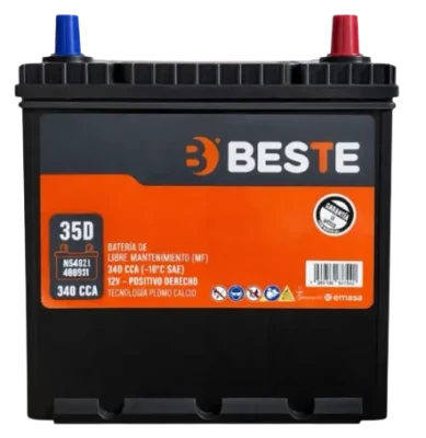 BATERIA BESTE 12V 035 AH 340 CCA POSITIVO DERECHA BORNE DELGADO1