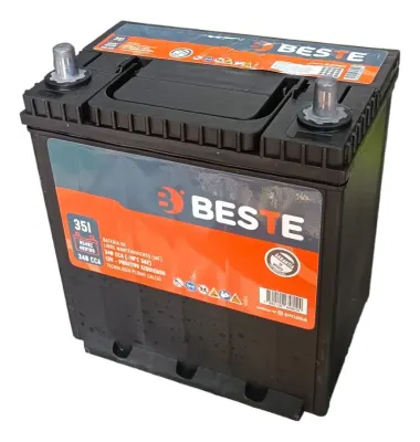 BATERIA BESTE 12V 035 AH 340 CCA POSITIVO IZQUIERDA BORNE DELGADO1