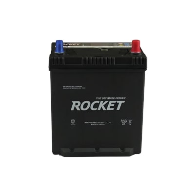 BATERIA ROCKET 12V 35 AH 330 CCA POSITIVO DERECHA BORNE DELGADO 40B19L1