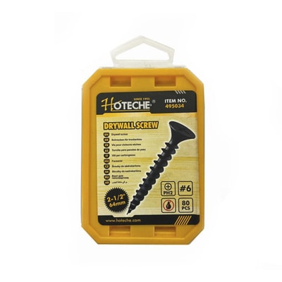 TORNILLO 6X2 1/2'' VOLCANITA 80PCS 4950341