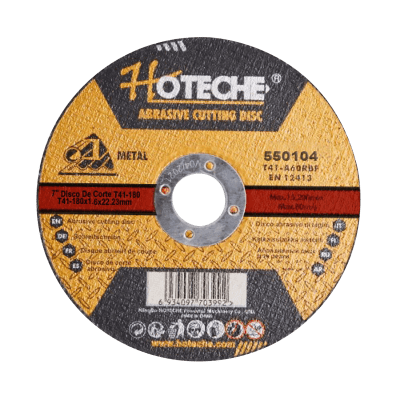 DISCO D/CORTE ABRASIVO HOTECHE T41-180X1.6X22.23MM25 400PIEZAS1