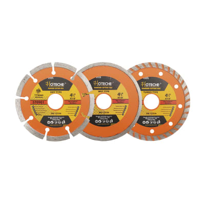 JGO DE DISCO DE CORTE 3PCS DIAMANTADO 4-1/2 115MM 5709011