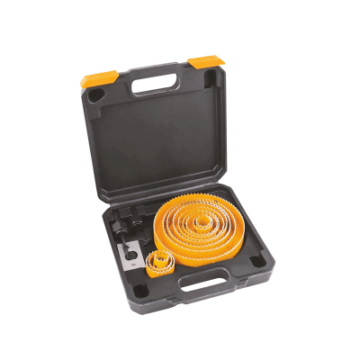 JUEGO DE SIERRA DE AGUJERO HOTECHE 601014 JUEGO DE SIERRA DE AGUJEROS 16PCSCONTENIDO: SIERRA DE 121