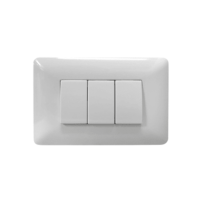 INTERRUPTOR TRIPLE BLANCO STANFORD 29131