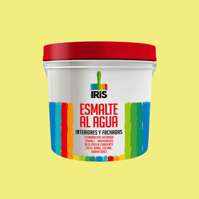 ESMALTE AL AGUA VERDE CITRICO 1GL1