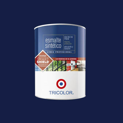 ESMALTE SINTETICO PROFESIONAL TRICOLOR AZUL ULTRAMAR 1/4GL 84122902031