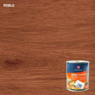 BARNIZ MARINO BRILLANTE TRICOLOR ROBLE 1/4 GL 87217711031