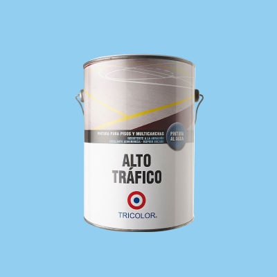 ALTO TRAFICO BASE AGUA TRICOLOR CELESTE 1GL 90022100011