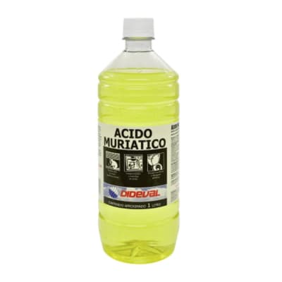 ACIDO MURIATICO 1 LT DIDEVAL1