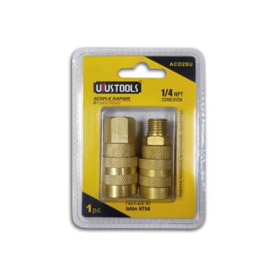 ACOPLE RAPIDO SET/2PCS 1/4'' NPT UYUSTOOLS1