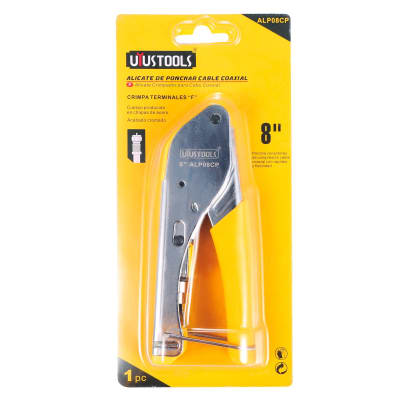 ALICATE DE PONCHAR CABLE COAXIAL 8'' UYU ALP08CP1