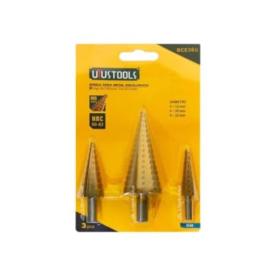 BROCA PARA METAL ESCALONADA 3PCS UYU BCE3SU1