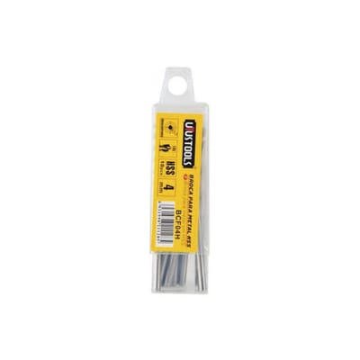 BROCA PARA METAL HSS 4MM SET 10UN BCF04H1