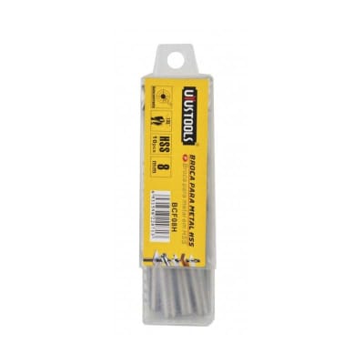 BROCA PARA METAL HSS8MM SET 10 UN1