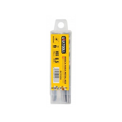 BROCA PARA METAL HSS 6.5MM SET 10UN UYUSTOOLS BCF65H1