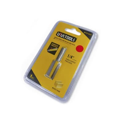 BROCA FRESA RECTAS DE DOS FILOS 1/4''-25.4MM UYUS BF214251