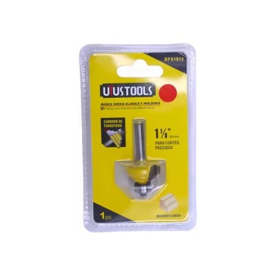 BROCA FRESA CLASICA Y MOLDURA C/R 1-1/8''-12.7MM UYUS BF818121