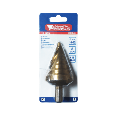 BROCA ESCALONADA 10-45MM PEGASUS BHS0451