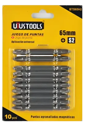 BITS S2 65MMxPH2+PH2x10UN/SET UYU BTS165H21