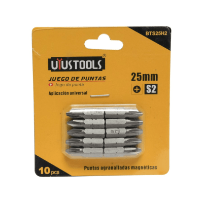BITS S2 25MMxPH2x10UN/SET UYU BTS25H21