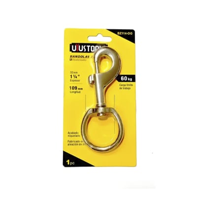 BANDOLAS ZINC O+G 1-1/4'' UYU BZ114-OG1