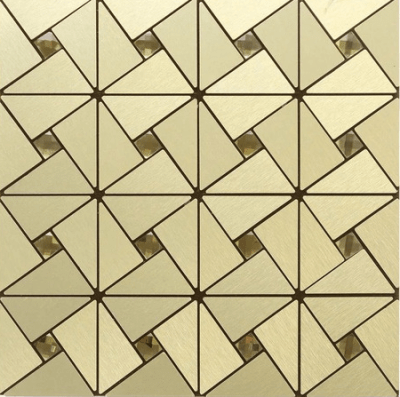 LAMINA 30X30 ALUMINIO ORO CAC70031