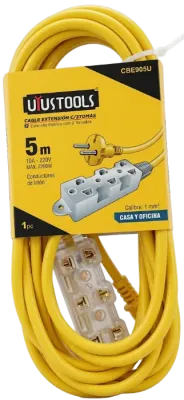 ME - CABLE EXTENCION C/3TOMAS-5M UYU CBE905U1