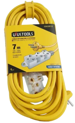 ME - CABLE EXTENCION C/3TOMAS-7M UYU CBE907U1