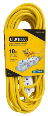 ME - CABLE EXTENCION C/3TOMAS-10M UYU CBE910U1