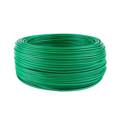 CABLE LIBRE HALOGENO 4MM COLOR VERDE ROLLO 100MTS1