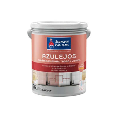 RECUBRIMIENTO ESPECIAL PARA AZULEJOS CERAMICAS ESMALTADAS INTERIOR 3.6L1